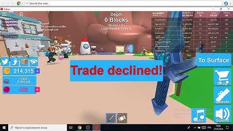 GOT RAINBOW BLOB AND PLASMA WINGS (Mining simulator)