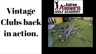 Vintage Golf Clubs back in action with Andrew Ainsworth.