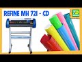 ✅Máy cắt Decal Refine MH721 - CD | Hướng dẫn sử dụng☘️