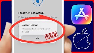 FIXED✅: This Account Is Locked and Cannot Be Used (Apple ID Is Not Active)