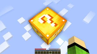 ラッキーブロック1つだけチャレンジをしたら...(マイクラ) screenshot 4