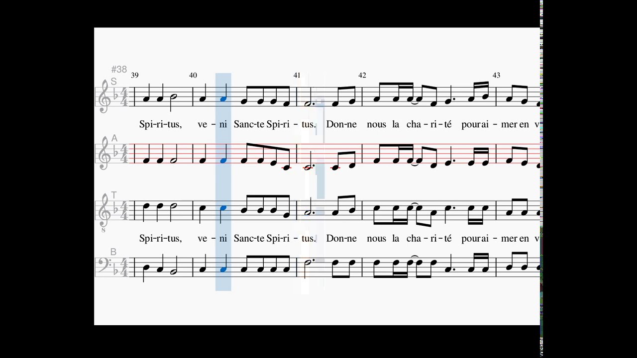 Esprit de Lumière, Esprit Créateur, alto, Chants de l'Emmanuel (L