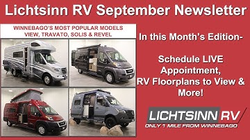 LichtsinnRV.com - Schedule a LIVE Appointment, RV Floorplans to View & More in this Month