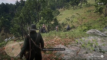RDR2 A friendly visit from the murfree brood