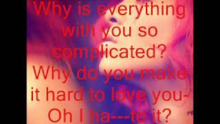 Rihanna- Complicated w/ lyrics