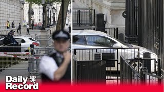 Downing Street incident: Man arrested after car crashes into No10 gates sparking police lockdown