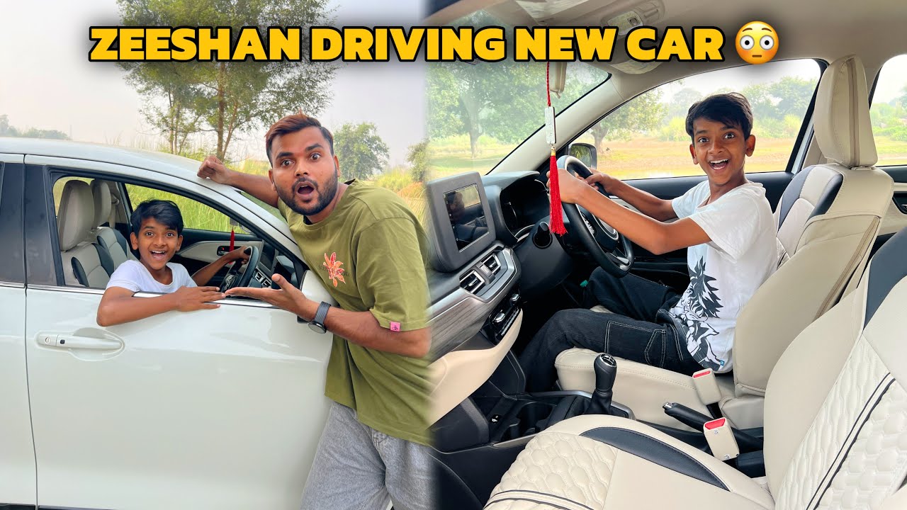 Zeshan Auto Zeeshan Driving New Car 😳 He Surprised Me 😍 - YouTube