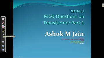 Electrical Machines | MCQ Questions on Transformer Part 1 | Unit 1-15