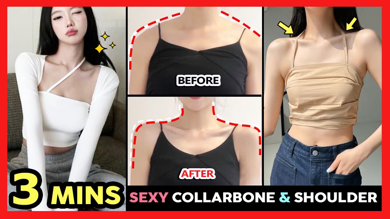 🔥 3 MINUTOS DE COLLARBONE SEXY Y HOMBROS HERMOSOS PARA PRINCIPIANTES