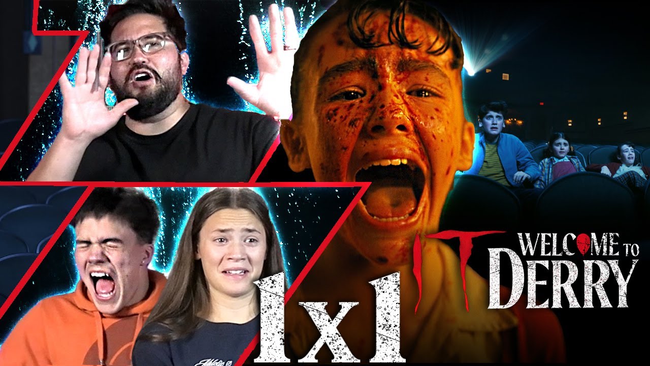 Оно: Добро пожаловать в Дерри 1X1 РЕАКЦИЯ! УЖАСАЮЩАЯ ПРЕМЬЕРА!