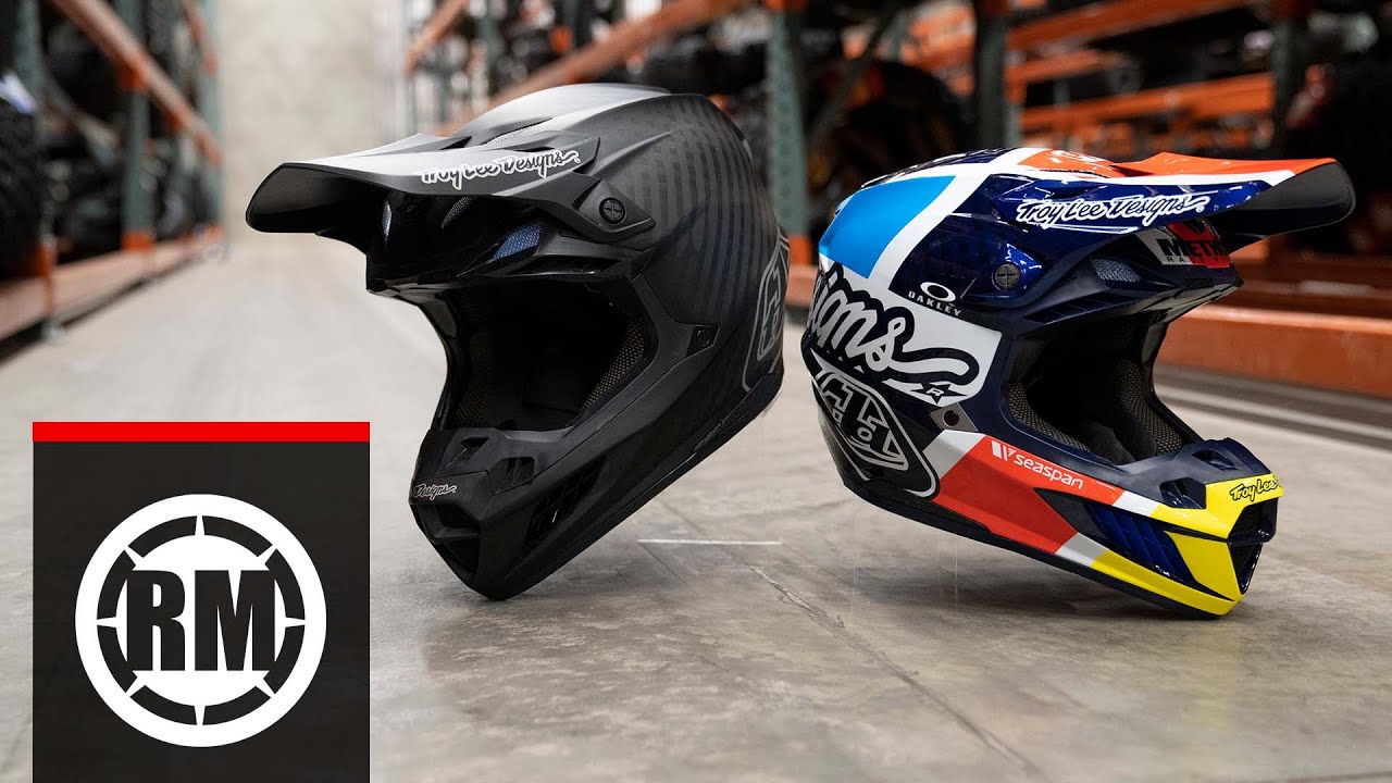 Troy Lee Designs SE5 Carbon MIPS Motocross Helmet - YouTube