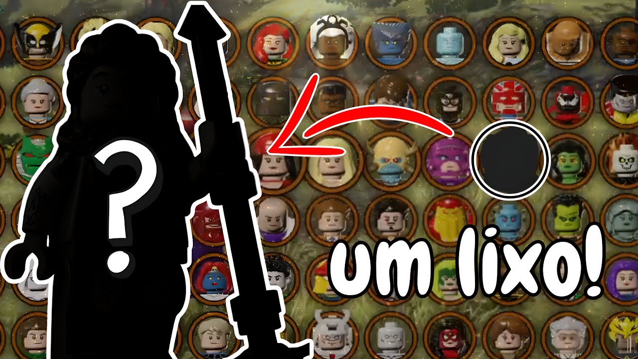 O PIOR PERSONAGEM DE LEGO MARVEL!