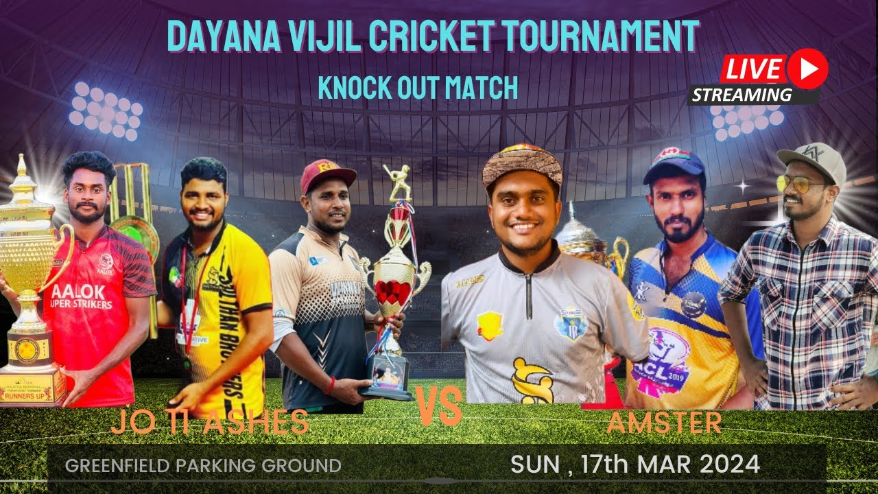 JO 11 ASHES VS AMSTER QUARTER FINAL MATCH DAYANA VIJIL CRICKET ...