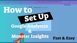 How to Set Up Google Analytics & Monster Insights