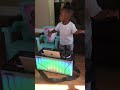 1 Year Old DJ Kash Scratches Baby Shark By Pinkfong On The Gemini Mix2GoPro Controller