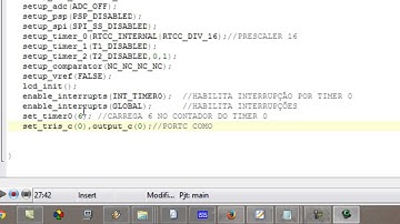 AULA MICROCONTROLADORES - TIMER0 e INTERRUPÇÕES (CCS)