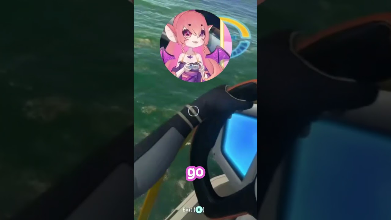 When your pet Reaper Leviathan wants to play ball at the wrong time! #vtuber #subnautica #shorts