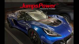 JumpsPower AMG15 Jump Starting Lotus Exige Cup380 Race Car - Jump Starter / Booster / Starthilfe AMG