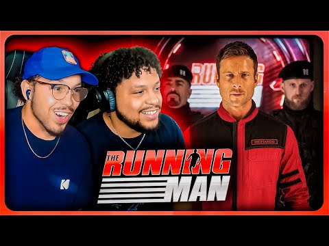 THE RUNNING MAN NEW TRAILER REACTION!! | Glen Powell | Edgar Wright | Stephen King | Action | 2025