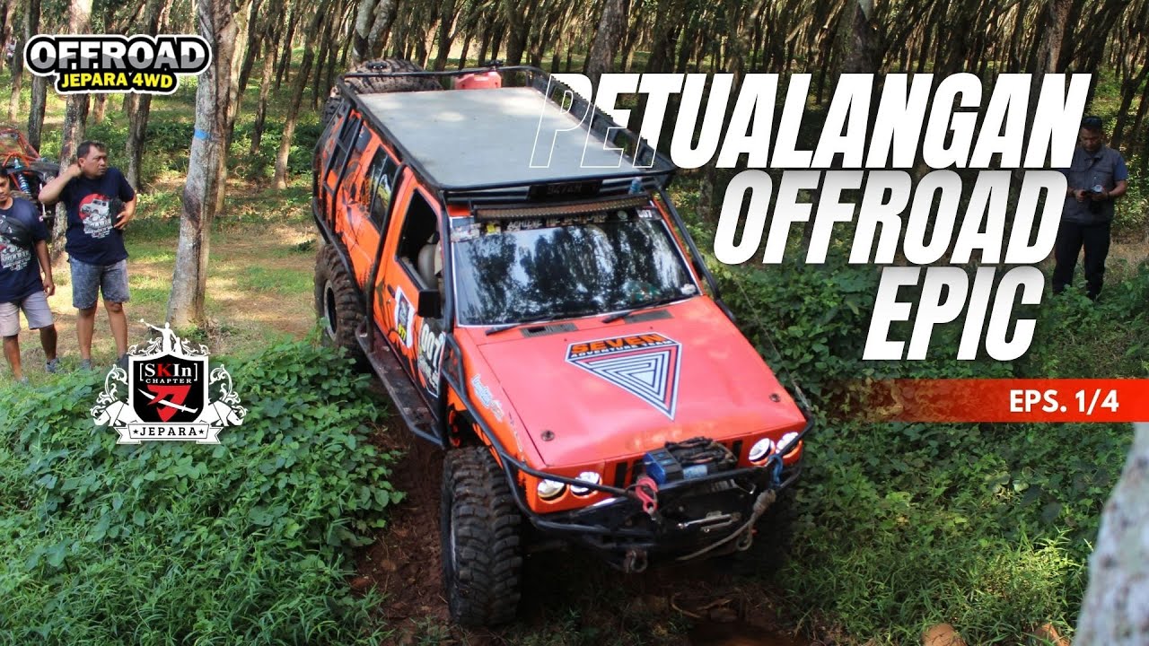 Petualangan Offroad Epic! Ngalas Bareng SKIn Jepara Taklukkan Hutan Karet (1/4)