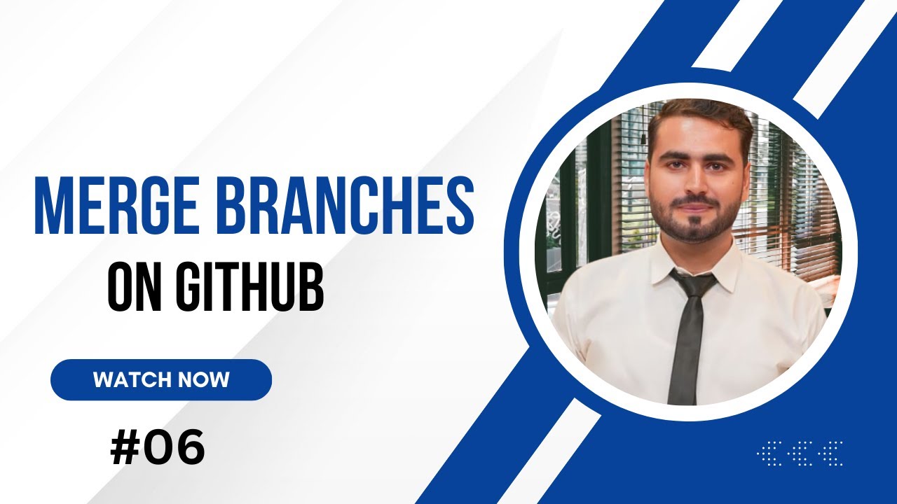 #06 Merge Branches on Github - YouTube