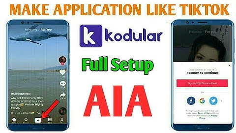 Make a Application Like Tiktok | Aia | In Kodular , appybuilder In hindi || Earn 100$ Daily
