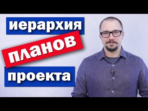 План проекта - иерархия планов проекта