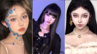 DOUYIN MOST LIKED VIDEO 🩷 BEST ASIAN MAKEUP TRANSFORMATION COMPILATION