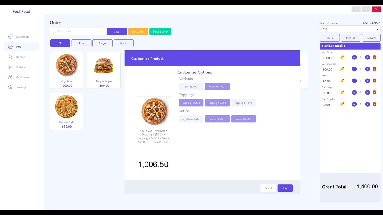 Fast Food Management System in C# with SQL Server | Complete Project ...