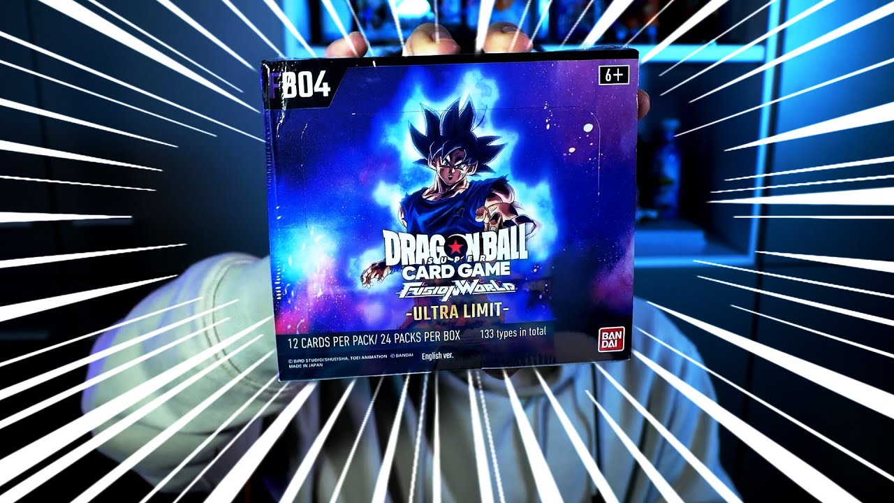 È l'ora dello SBUSTO! Apriamo FB04 Ultra Limit! Dragon Ball Fusion World