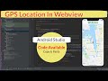 How To Enable GPS Location On Webview In Android Studio || Android Studio Webview With GPS Location