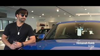 Actor Himansh Kohli Drives Home His New Porsche Macan.