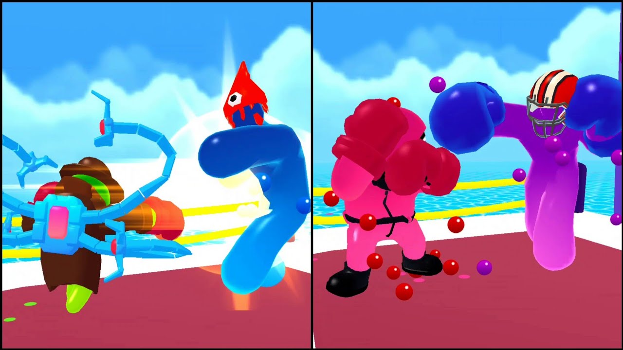 🔥 Blob Clash 3D - Squid Game vs Spiderman Octopus Hard Levels Challenge | Walkthrough (Ep 39) 💥🏃‍♂️🎮