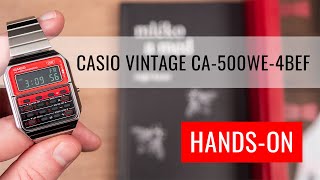 Jam Tangan Casio Original Pria CA-500WE-4B