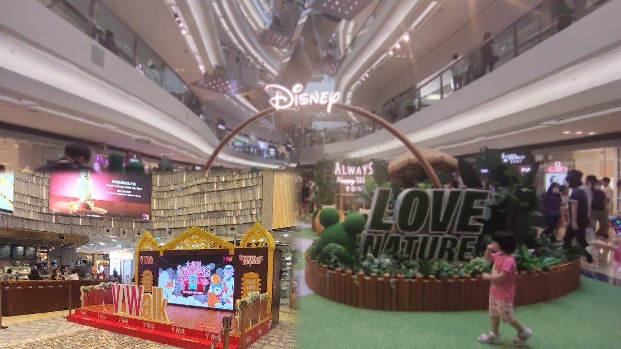 LOVE NATURE & V WALK MALLS 