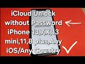 iCloud Unlock without Password iPhone 13,7,X,13 mini,11,8 plus,Any iOS/Any Country