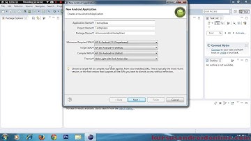 Kursus Android Online - Tutorial Membuat Preject Baru di Eclipse