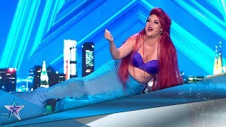 LA SIRENITA de DISNEY sorprende con su MARAVILLOSA VOZ | Audiciones 10 | Got Talent España 5 (2019)