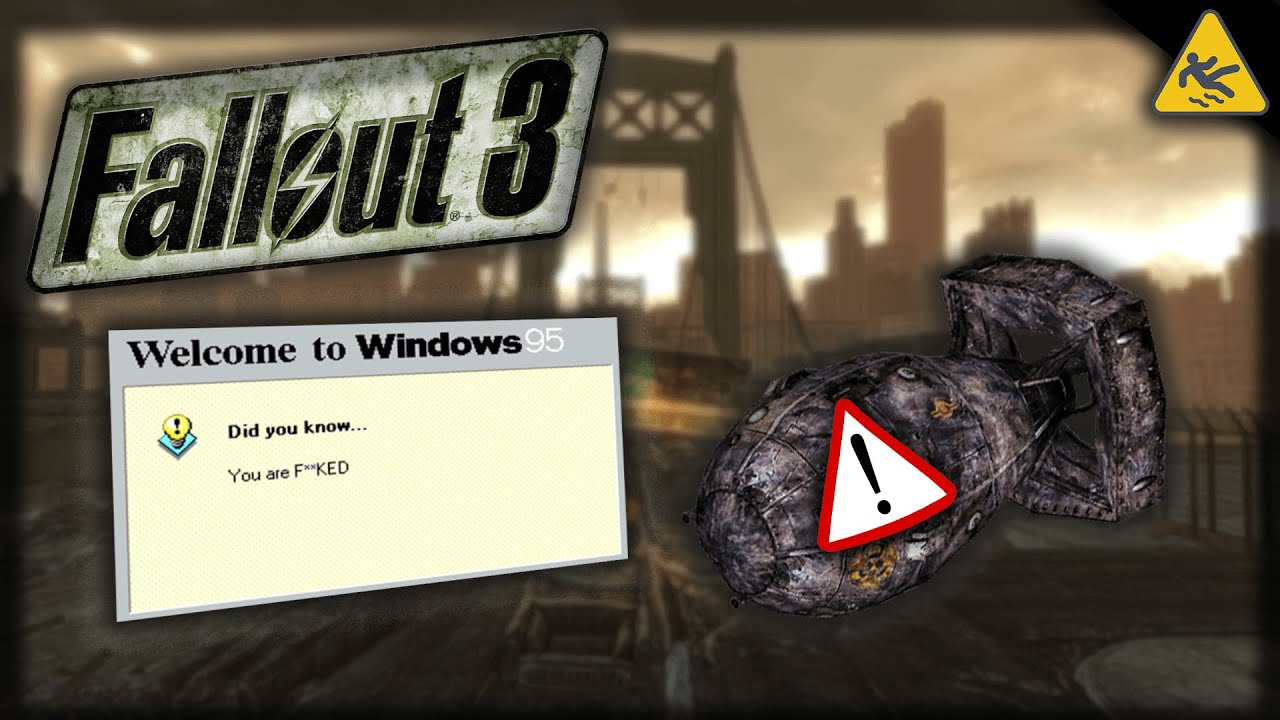 FALLOUT 3 but I gave Megaton a VIRUS