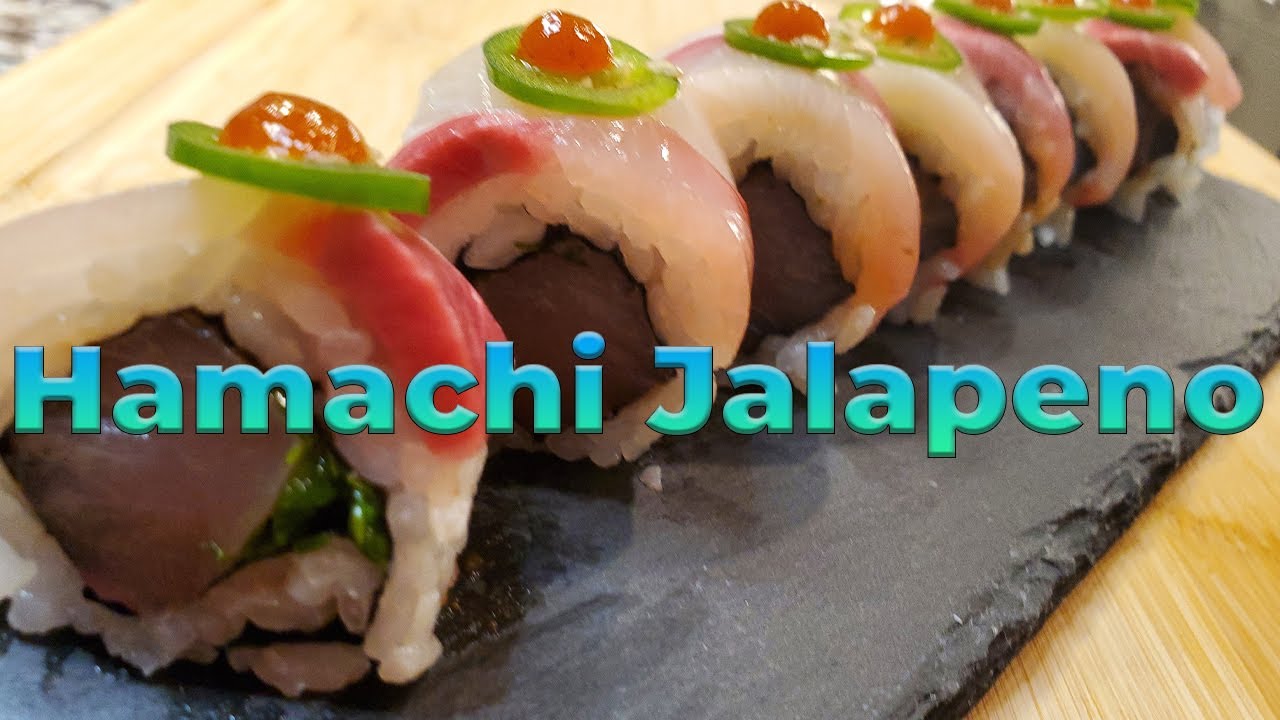 Hamachi Jalapeno Roll YouTube