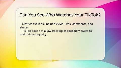Can You See Who Watches Your TikTok? - Everyday-Networking