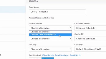 Como Deshabilitar una Lectora de un Panel NetAXS Usando la Pagina Web