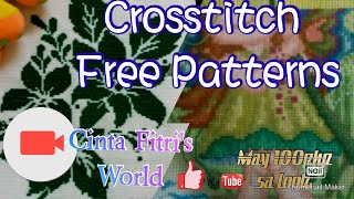 Cross-stitches Free Patterns #Crosstitching #FreePatterns #FreePatternsDMC