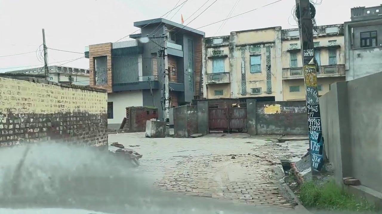 Gaam ki Galiyan l Sarsod l Rainy Day l