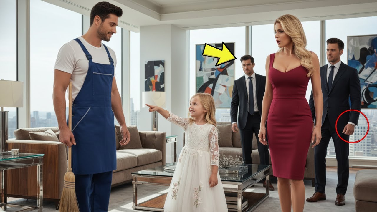 PDG A Demandé à Sa Fille d Choisir 1 Nouveau Père Parmi 3 Riches Mais Elle a Choisi Concierge Célib