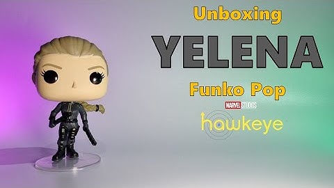 [4K] Unboxing Marvel Studios Hawkeye Funko Pop: Yelena# 1213