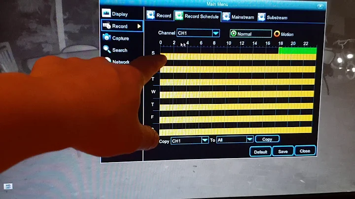 Swann Security Camera: Set Constant / Motion Recording for 1590/1600/4575