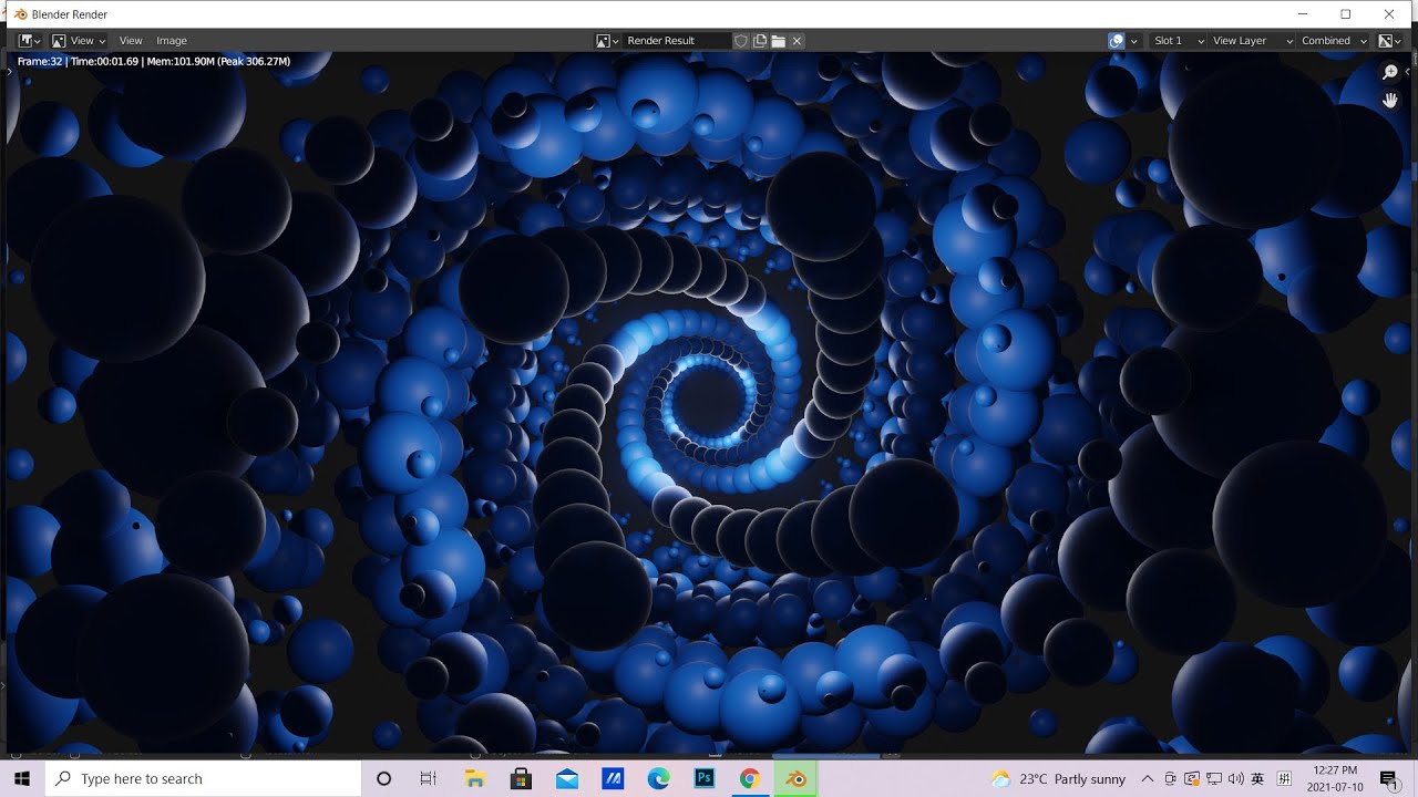 Blender 2.92 Chinese tutorial : Sci fi geometry nodes animation. 几何节点动态 ...