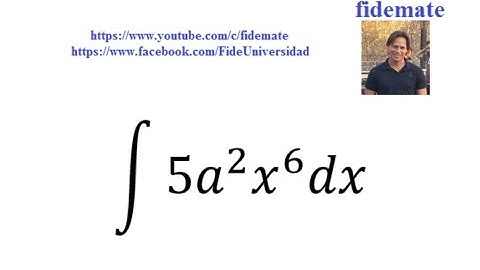 Ejemplo 1. Integrales Inmediatas - fidemate
