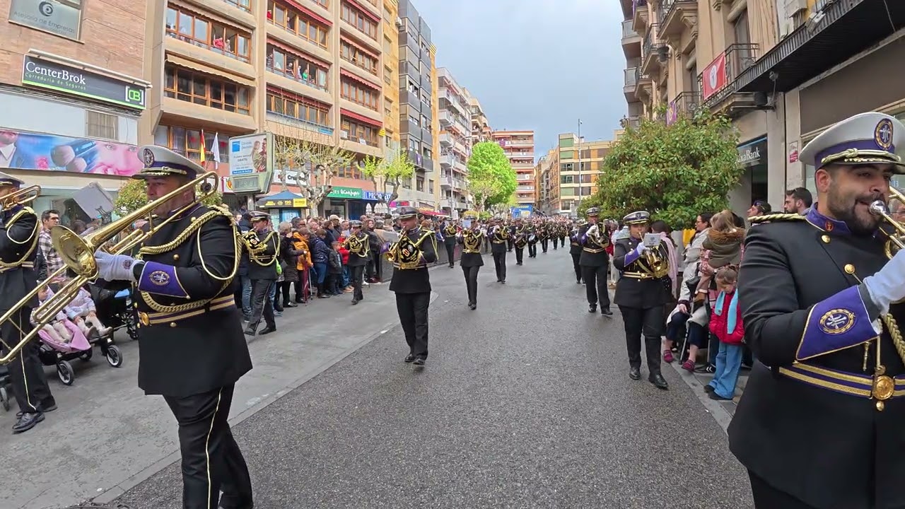 Banda de Trompetas y Tambores de la Junta de Cofradías de Cuenca. Domingo de Resurrección 2025